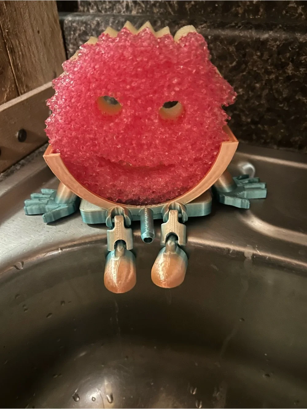 3D printed Scrub daddy Holder